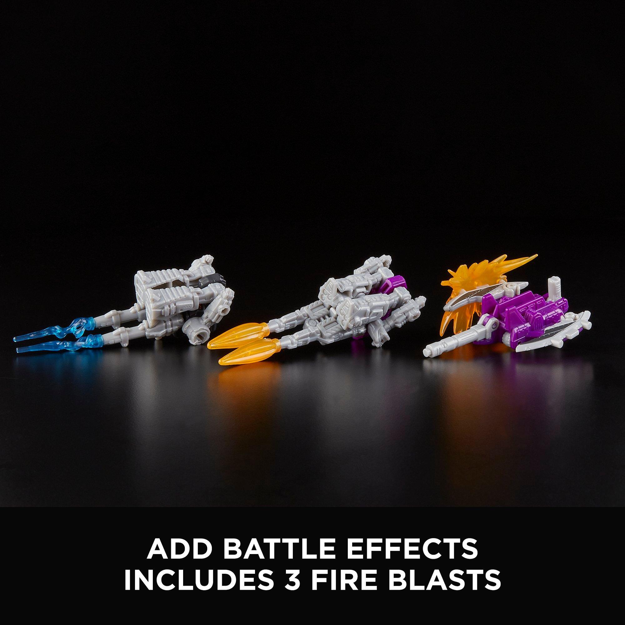 Transformers Toys Generations War for Cybertron Voyager WFC-S27 Decepticon Phantomstrike Squadron 4-Pack - Final Strike Figure Series: Part 2