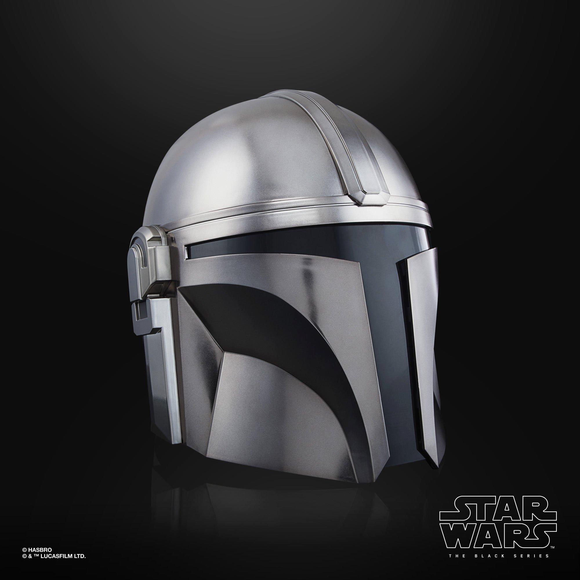 STAR WARS The Black Series The Mandalorian Premium Electronic Helmet Roleplay Collectible