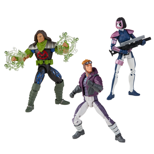 Marvel Legends Series X-Force Marvel’s Domino, Rictor, & Marvel’s Cannonball