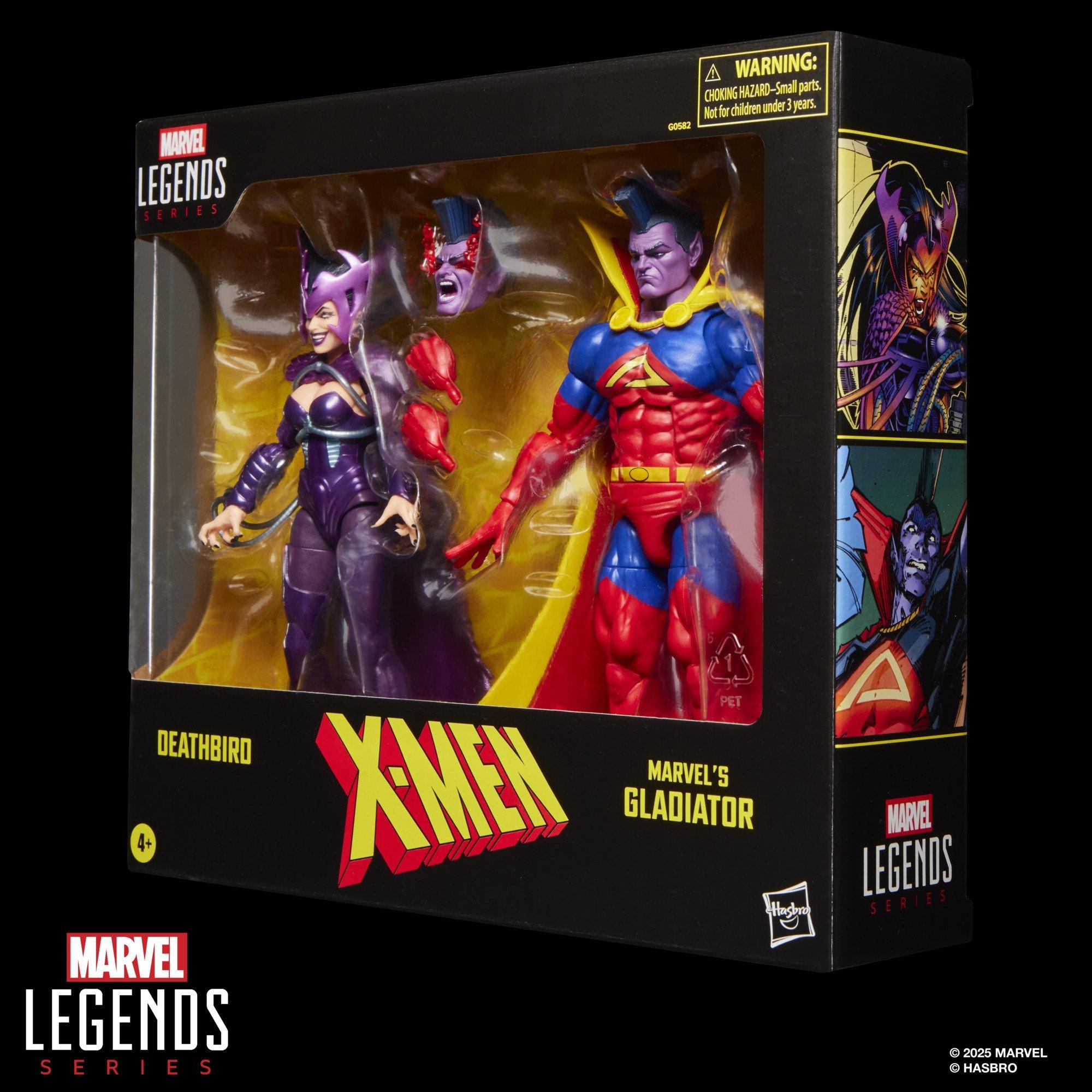 Marvel Legends Series X-Men Deathbird & Marvel’s Gladiator