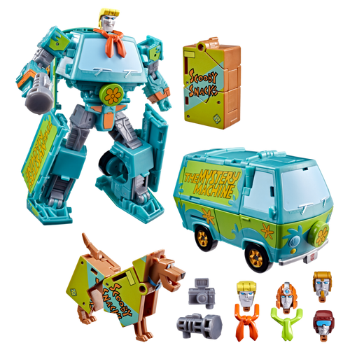 Transformers Scooby Doo Mysterious Prime & Automutt
