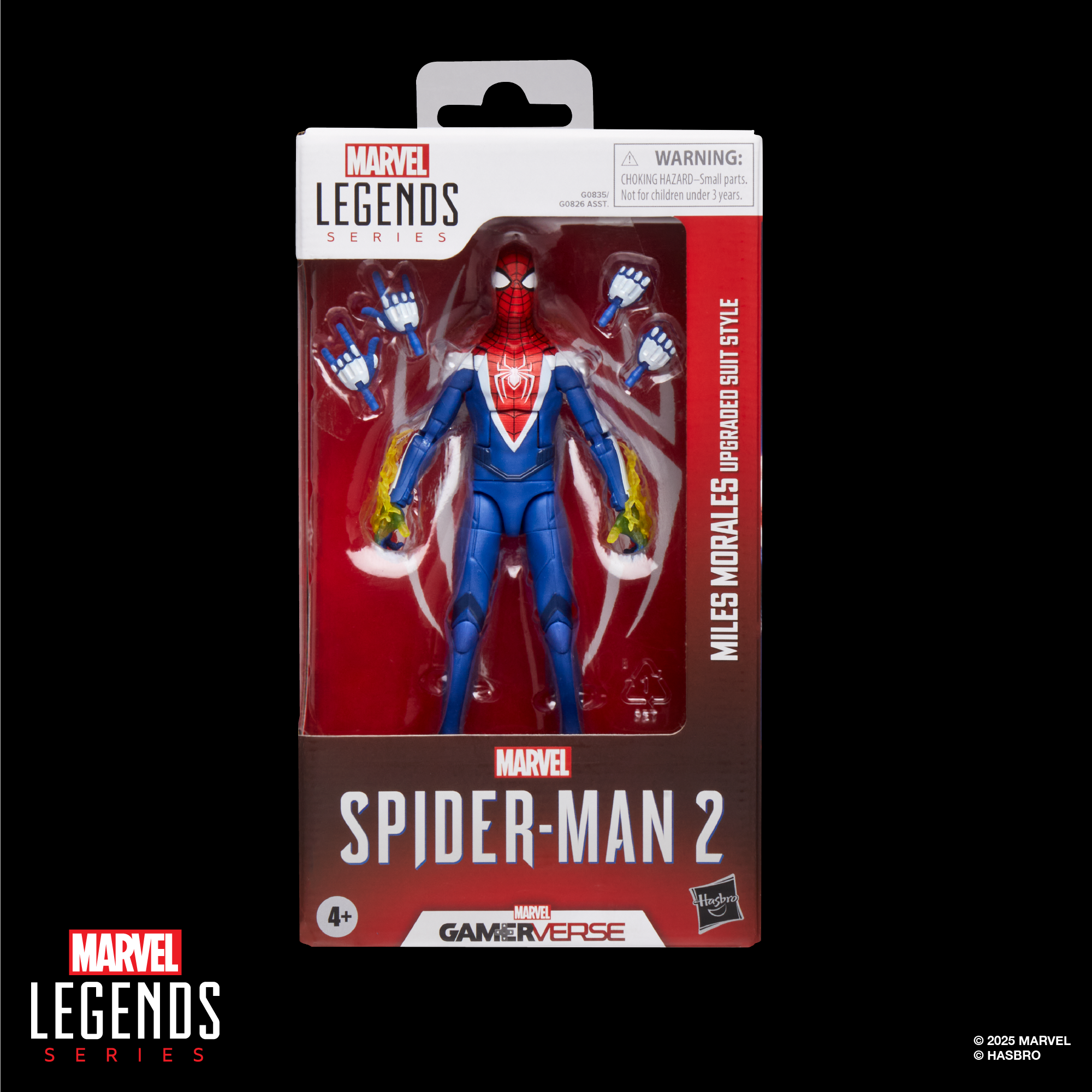 Marvel Legends Series Gamerverse Miles Morales Upgraded Suit Style