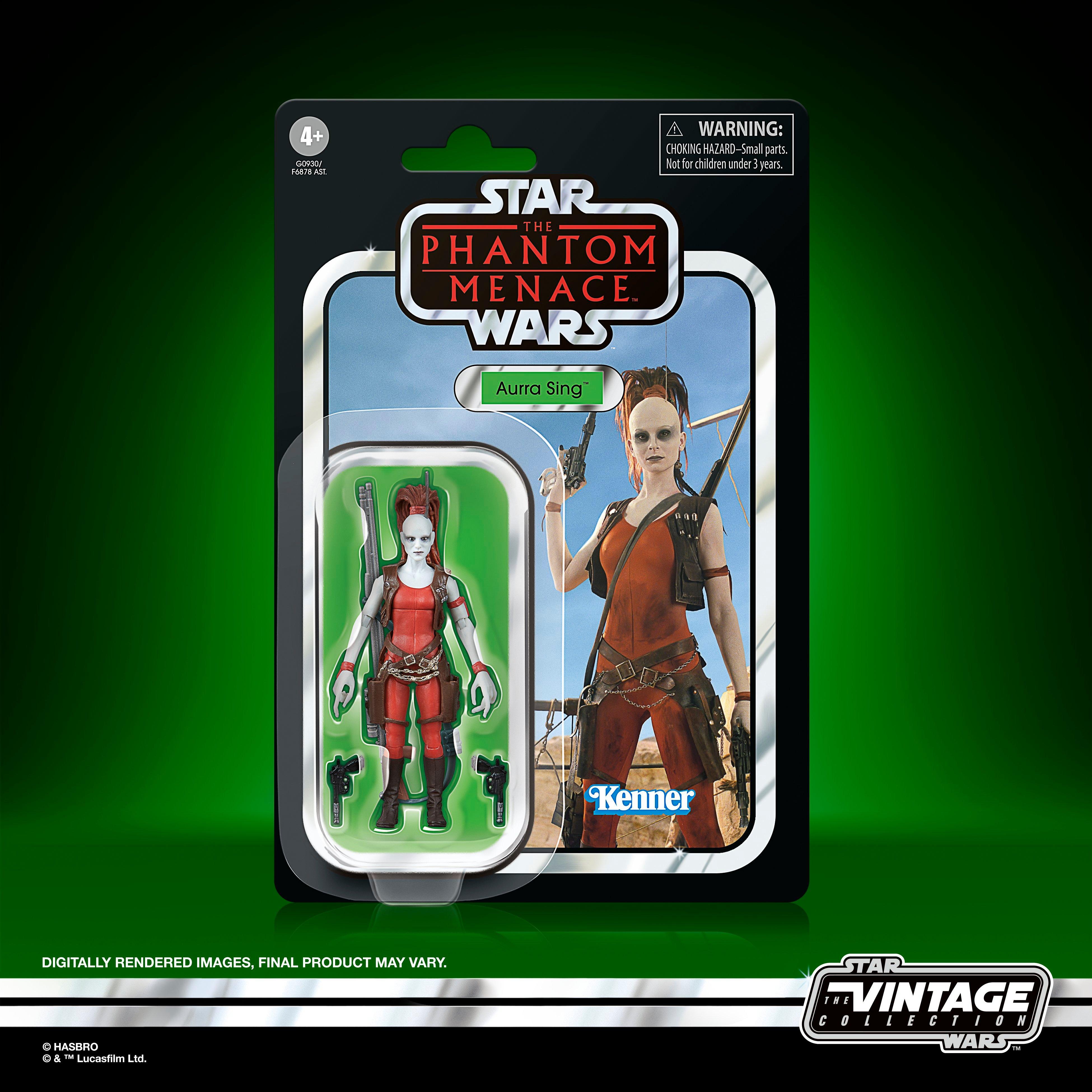 STAR WARS The Vintage Collection Aurra Sing