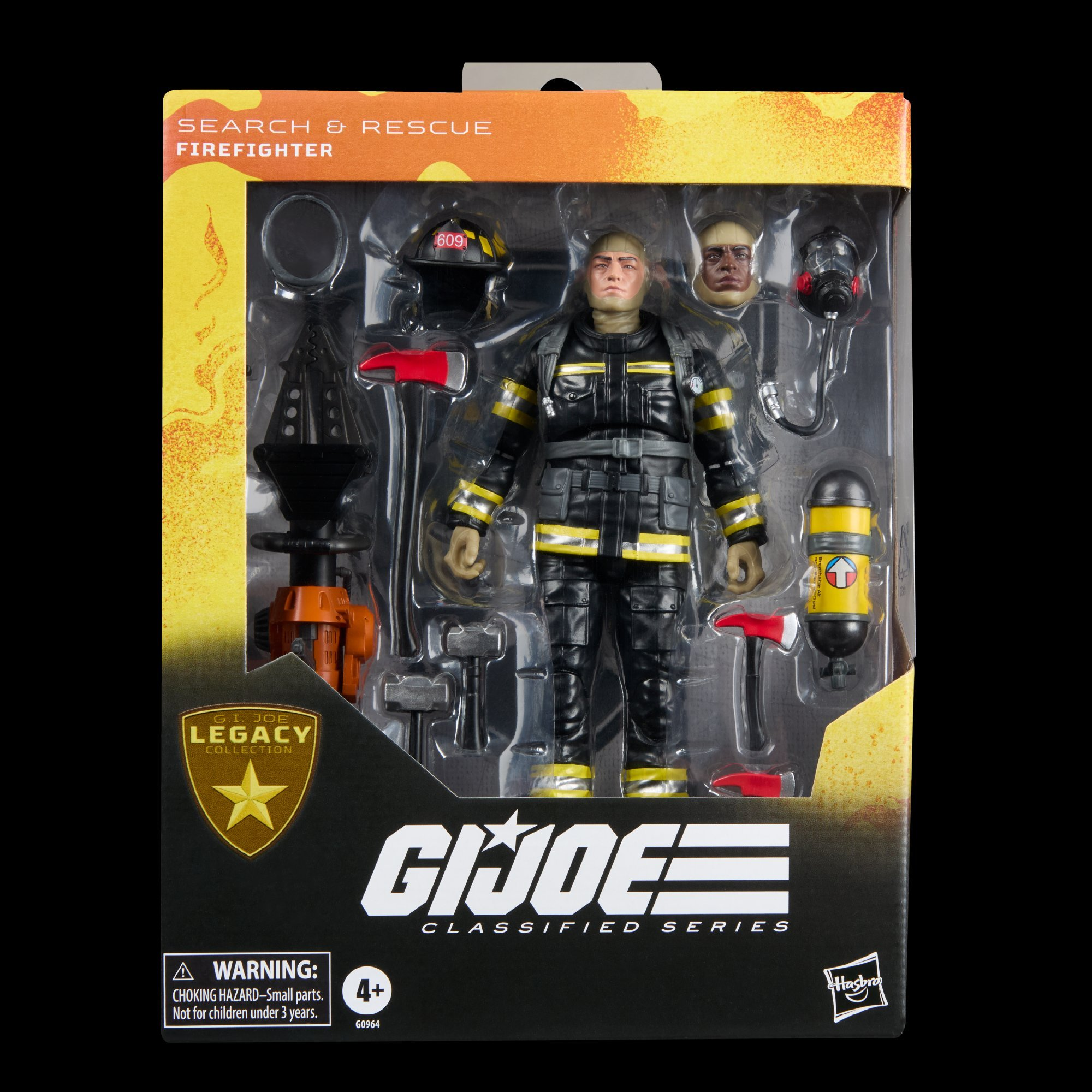 G.I. Joe Classified Series Legacy Collection Search & Rescue Firefighter