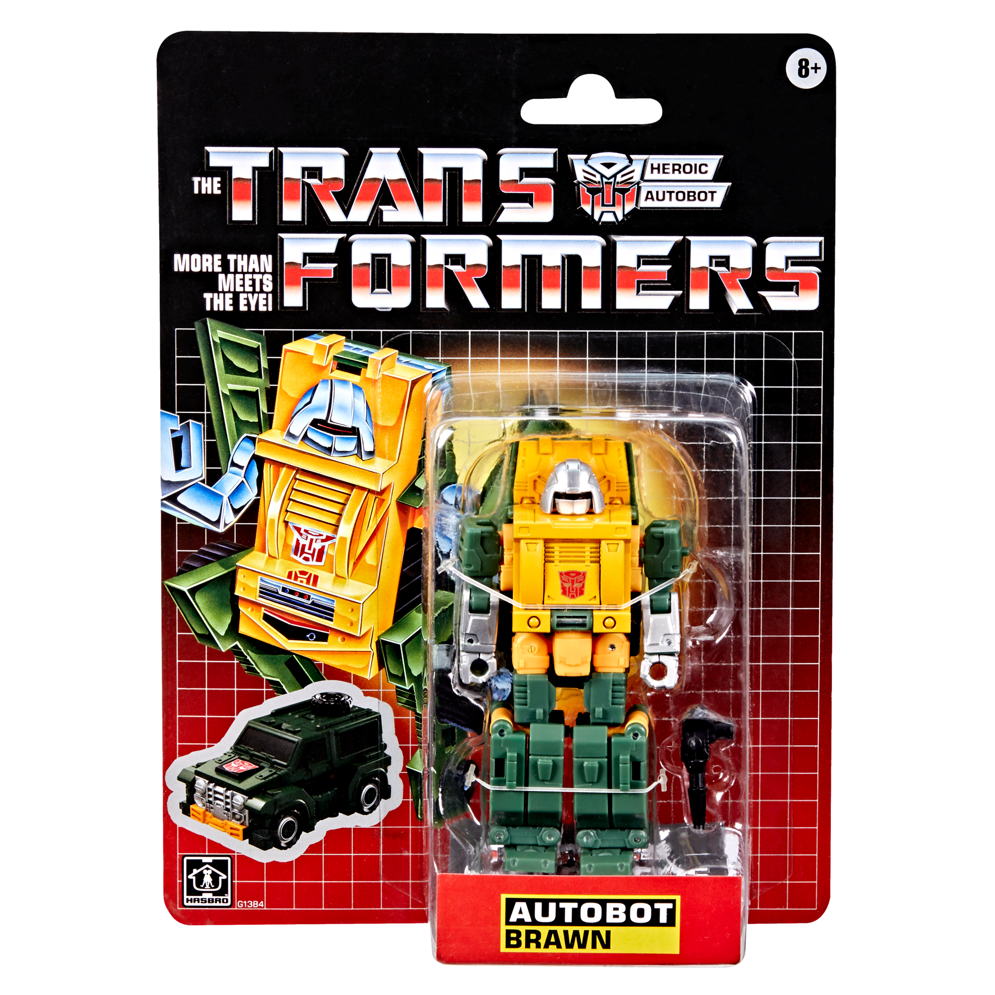 Transformers Retro G1 Autobot Brawn