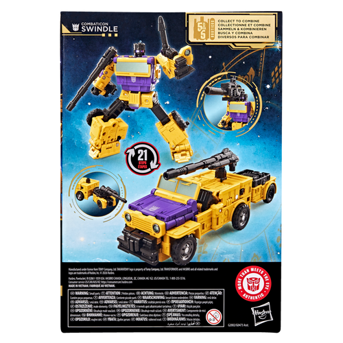 Transformers Age of the Primes Voyager Class Combaticon Swindle