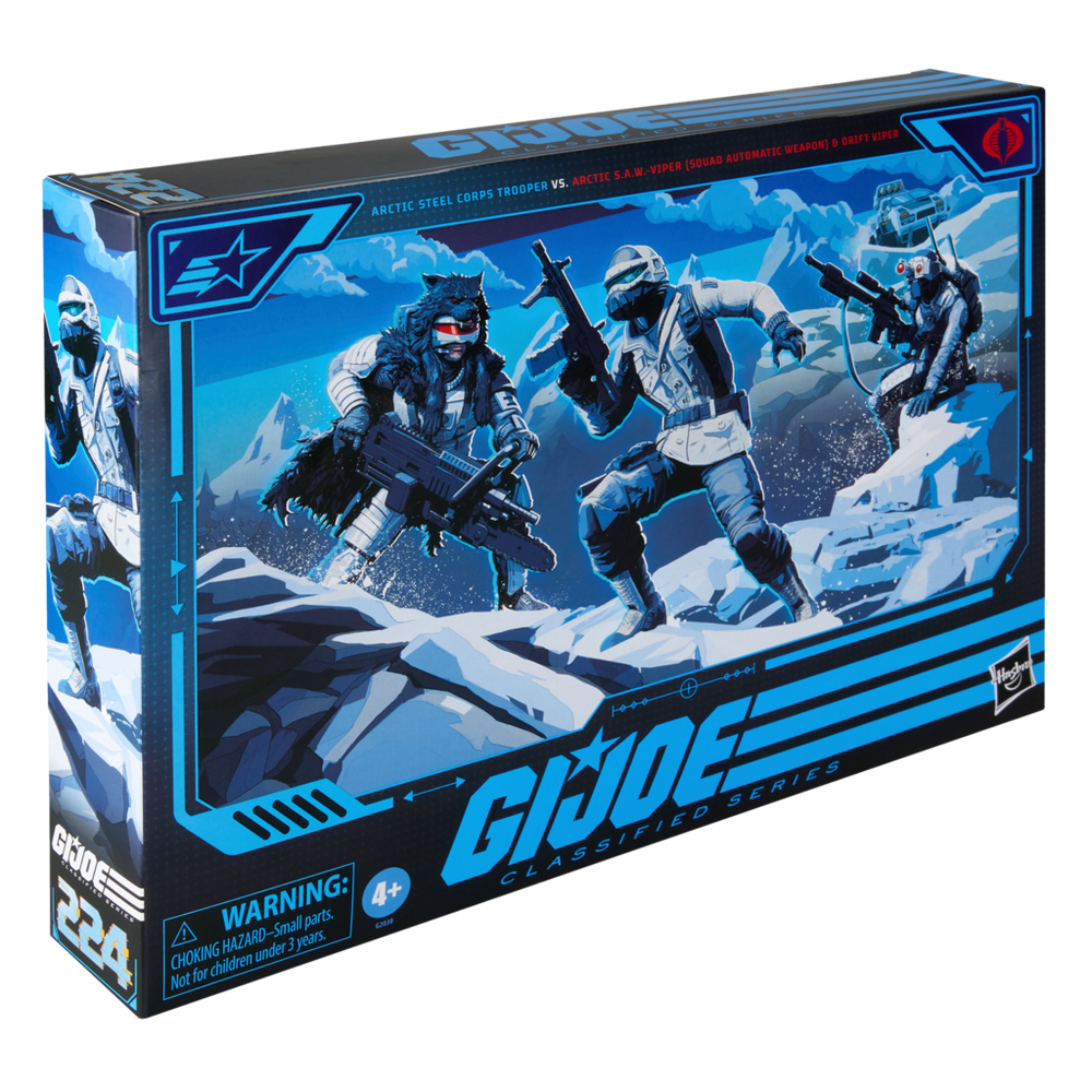 G.I. Joe Classified Series Arctic Battle 3-Pack