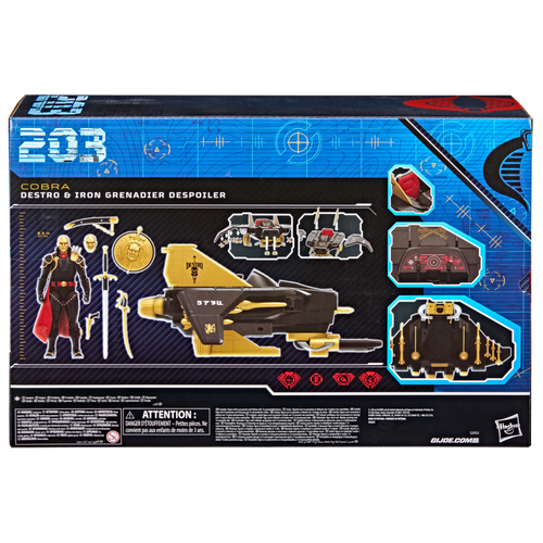 G.I. Joe Classified Series #203, Destro & Iron Grenadier Despoiler
