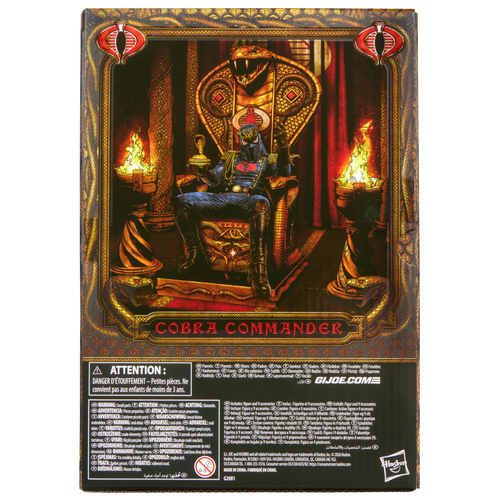 G.I. Joe Classified Series #221, Cobra Commander (Dress Uniform and Throne)