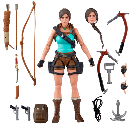 G.I. Joe Classified Series Retro Cardback Collaborative Lara Croft TOMB RAIDER