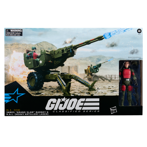 G.I. Joe Classified Series #213, James "Grand Slam" Barney & H.A.L. (Heavy Artillery Laser)
