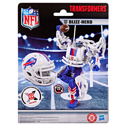 Transformers NFL Buffalo Bills Blizz-herd