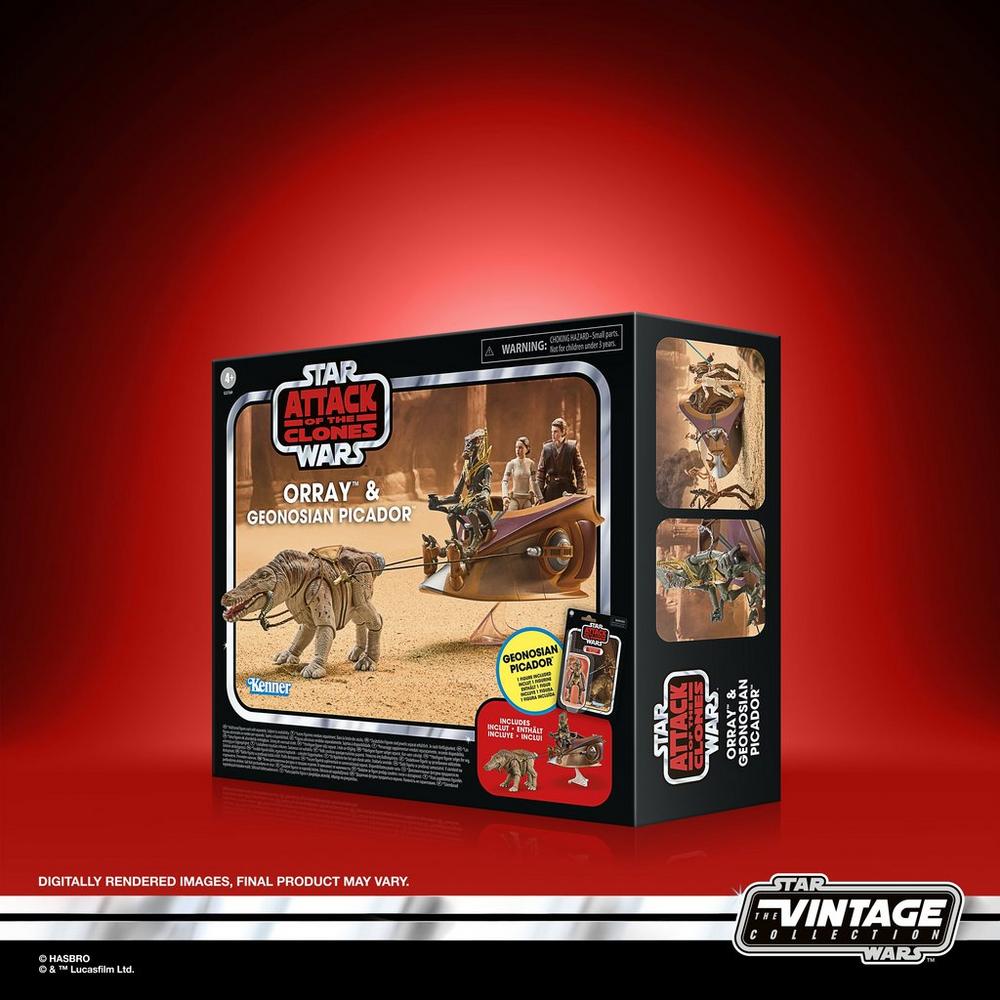 STAR WARS The Vintage Collection Orray & Geonosian Picador